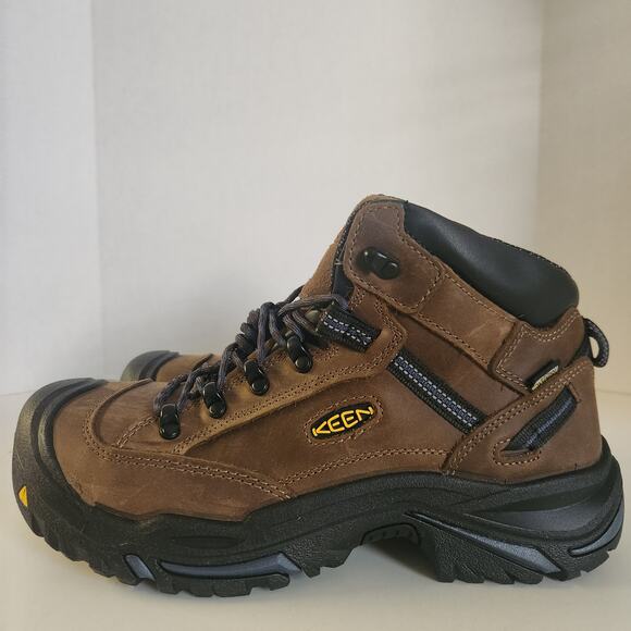 KEEN Men\'s Brown Work Waterproof Safety Boot main image 8